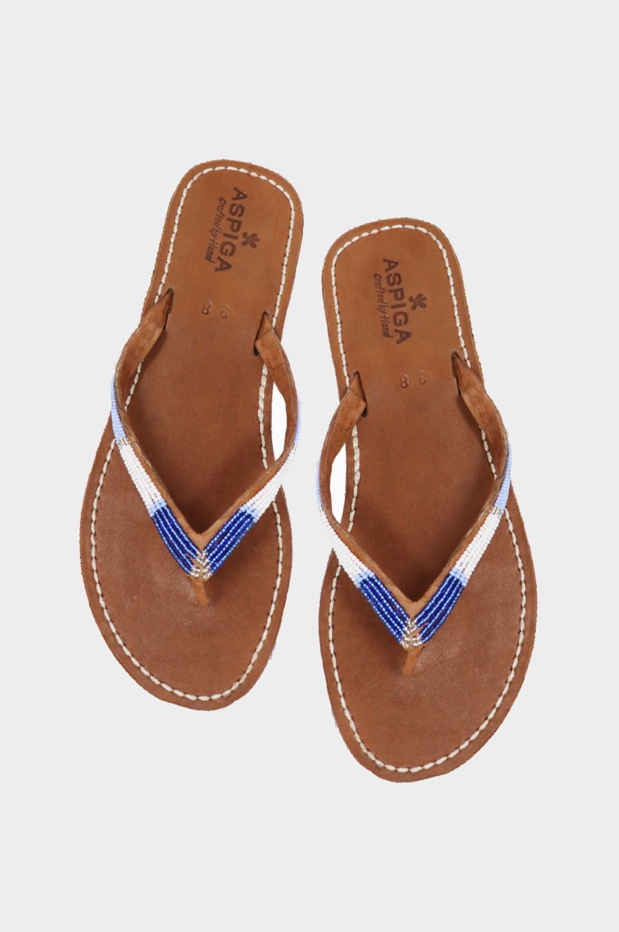 Womenm Aspiga Sandals | Naisha Soft Padded Sole Leather Sandals