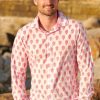 Men Aspiga Shirts | Men'S Printed Cotton Shirt