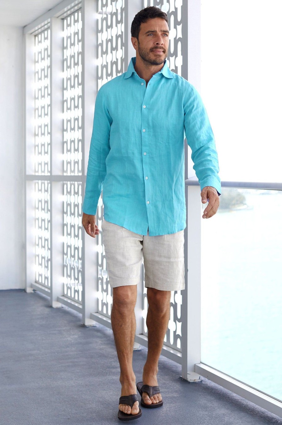 Men Aspiga Shirts | Men'S Linen Shirt