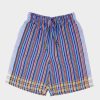 Men Aspiga Loungewear | Unisex Striped Kikoy Long Shorts