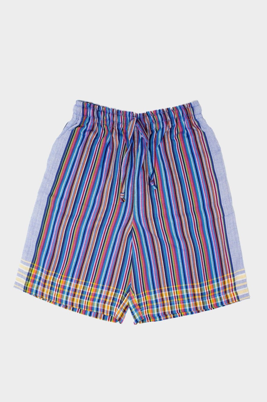 Men Aspiga Loungewear | Unisex Striped Kikoy Long Shorts