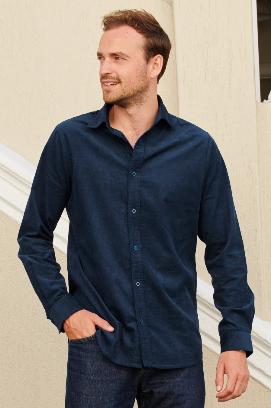 Men Aspiga Shirts | Men'S Cord Shirt