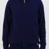 Men Aspiga Knitwear | Men'S Quarter Zip Jumper