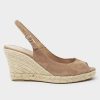 Womenm Aspiga Heels & Espadrilles | Mykonos Peep Toe Espadrilles