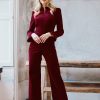 Womenm Aspiga Jumpsuits | Zip Front Stretch Corduroy Jumpsuit