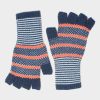 Accessories Aspiga | Striped Fingerless Gloves