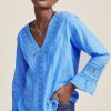 Womenm Aspiga Tops | Valentina Embroidered Blouse