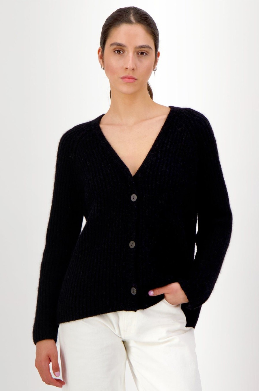 Womenm Aspiga Knitwear | Bea Rib Cardigan