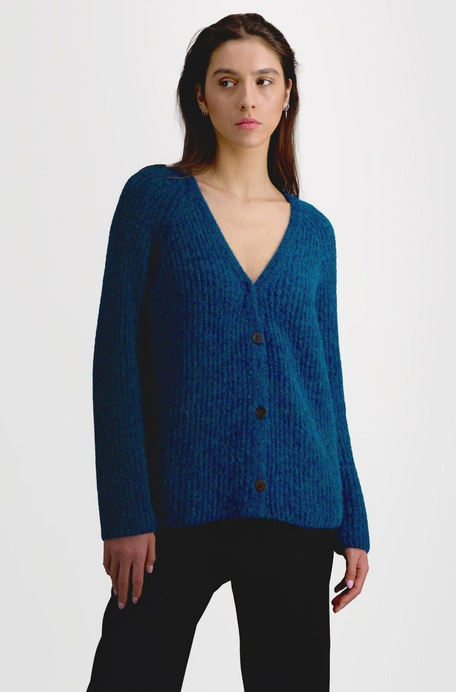 Womenm Aspiga Knitwear | Bea Rib Cardigan