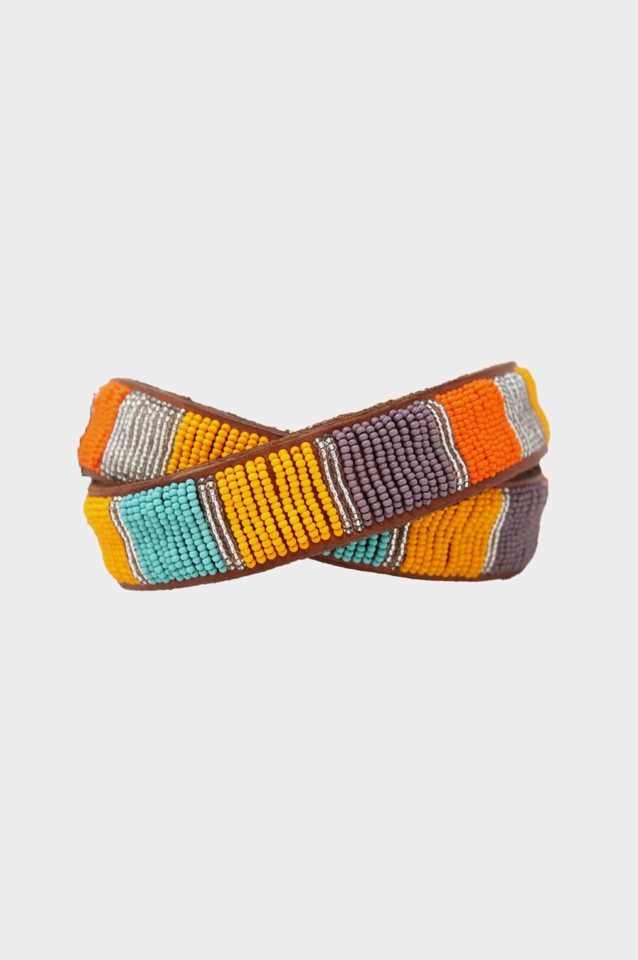 Accessories Aspiga | Fully Beaded Block Belt