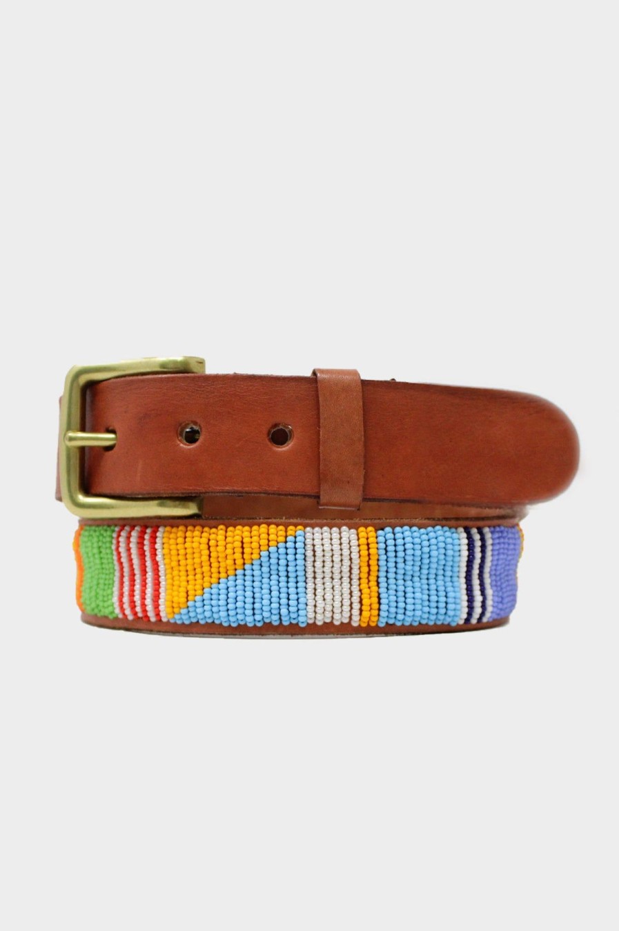 Accessories Aspiga | Kora Diagonal Striped Belt