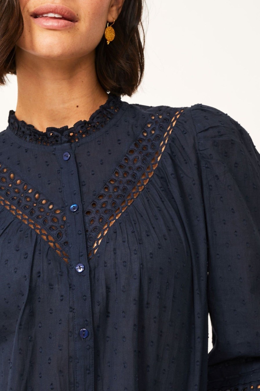 Womenm Aspiga Tops | Sally Cotton Blouse