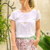 Womenm Aspiga Tops | Organic Cotton T-Shirt