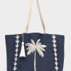 Accessories Aspiga | Palm Tree Jute Beach Bag