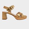 Womenm Aspiga Occasion Sandals | Metallic Platform Sandals