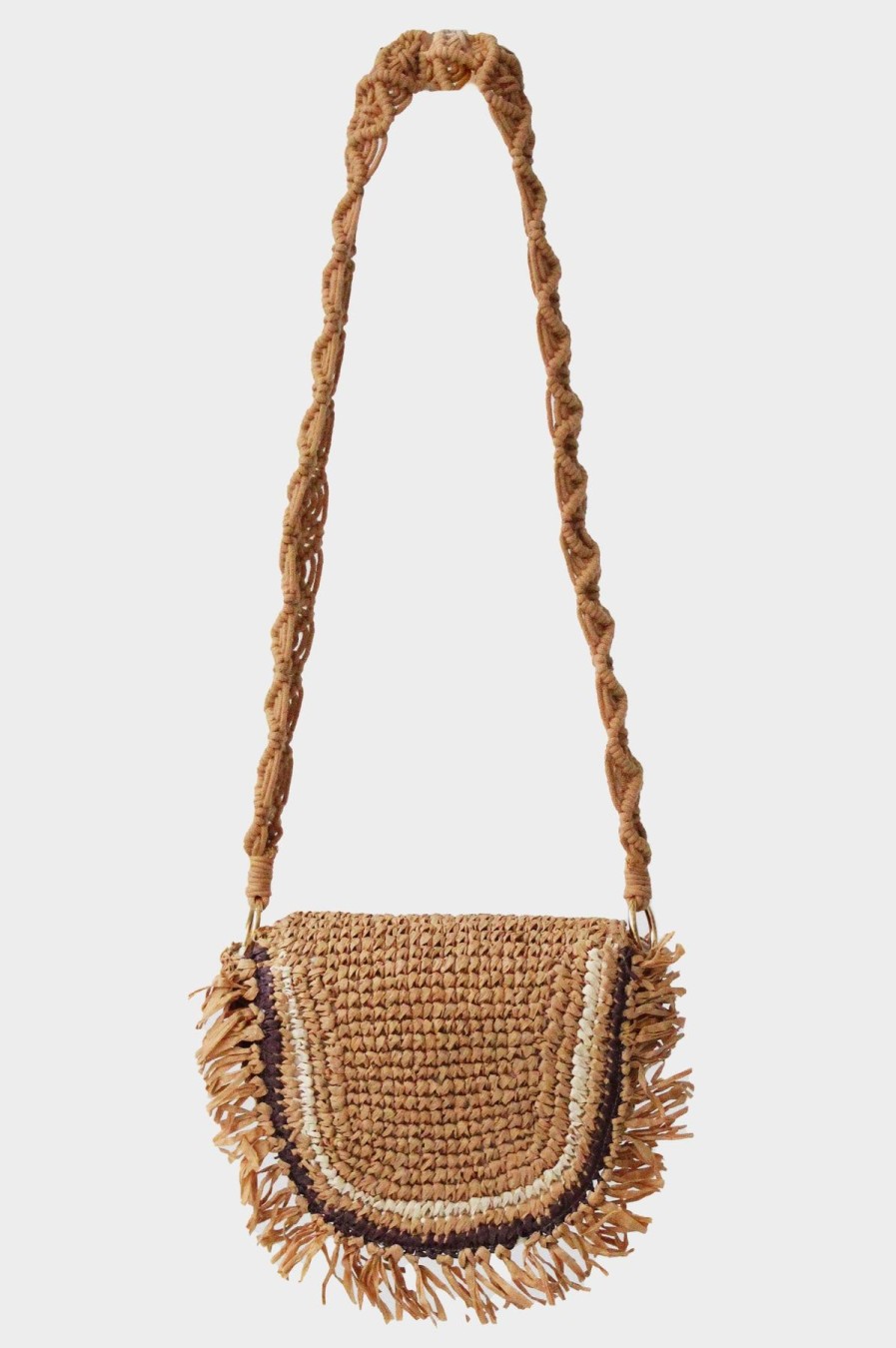 Accessories Aspiga | Raffia Cross Body Bag