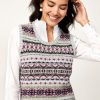 Womenm Aspiga Knitwear | Women'S Fair Isle Vest