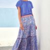 Womenm Aspiga Skirts | Becks Block Print Skirt