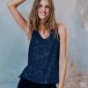 Womenm Aspiga Tops | Sequin Cami