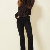 Womenm Aspiga Trousers | Hanna Kick Flare Denim Tall Jeans