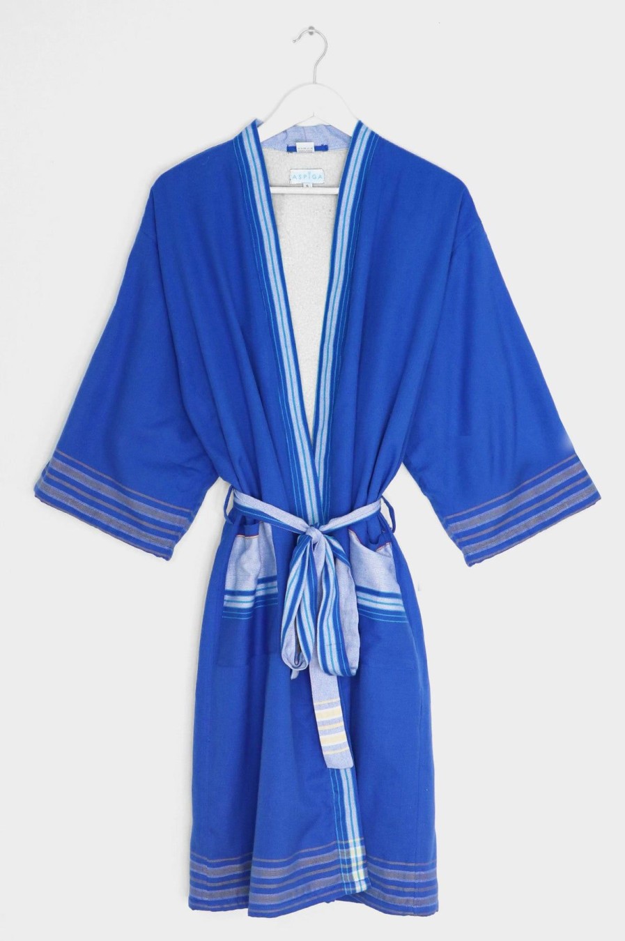 Accessories Aspiga | Unisex Kikoy And Towelling Dressing Gown