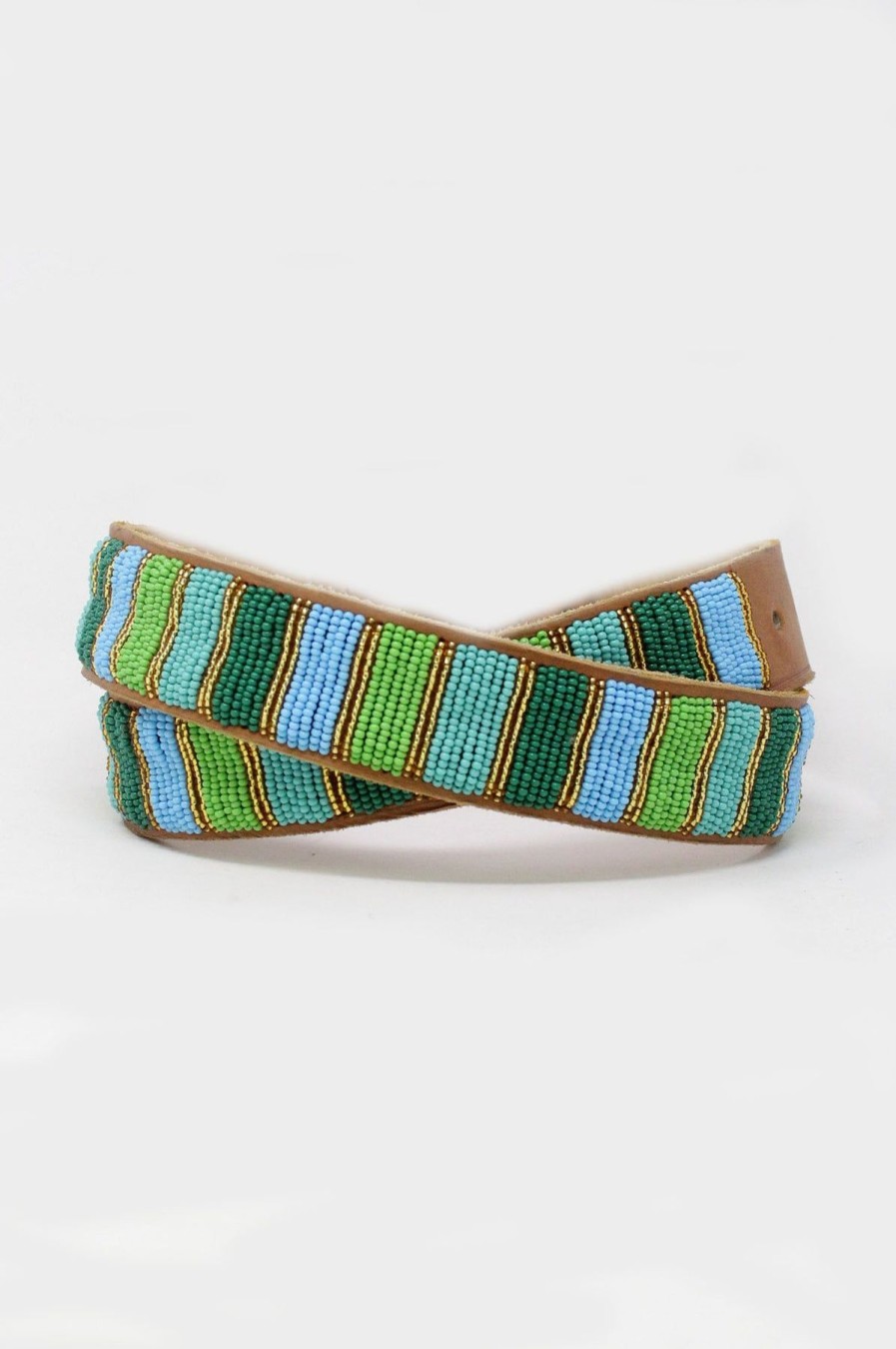 Accessories Aspiga | Ruma Vertical Striped Belt