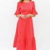 Womenm Aspiga Dresses | Scarlett Cotton Sateen Dress