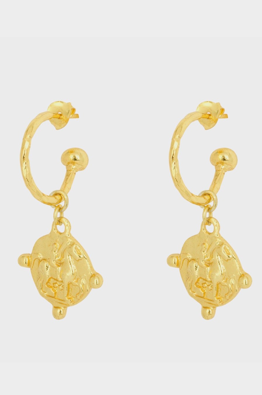 Jewellery Aspiga | Coin Hoop Earrings