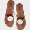 Accessories Aspiga | Disc Leather Sandals