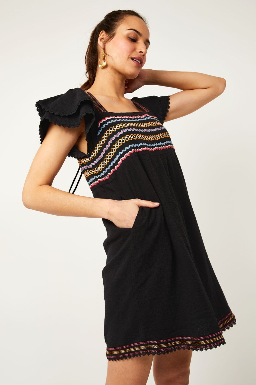 Womenm Aspiga Dresses | Kallie Embroidered Dress