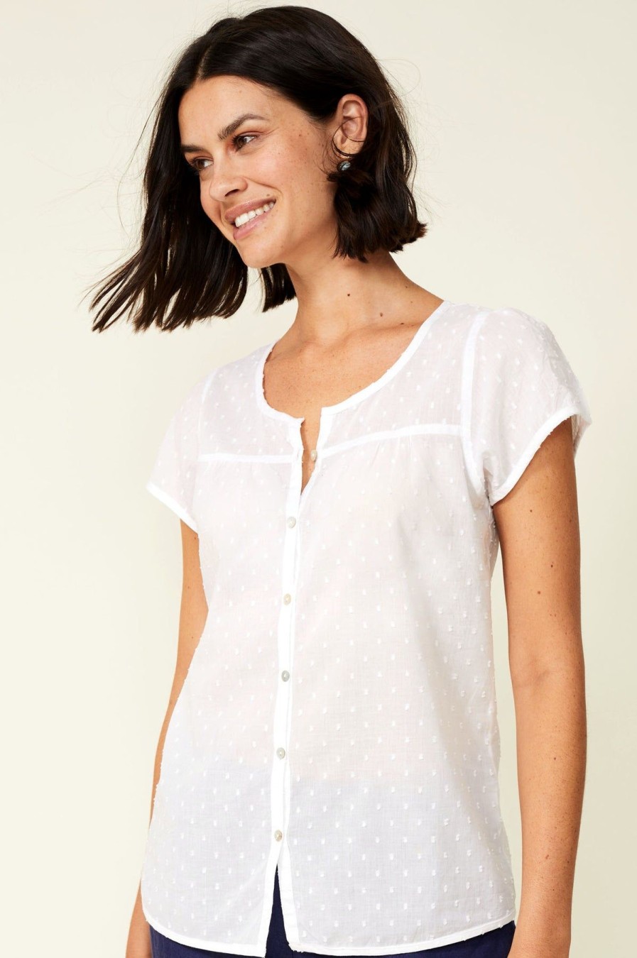 Womenm Aspiga Tops | Lisbon Dobby Shirt