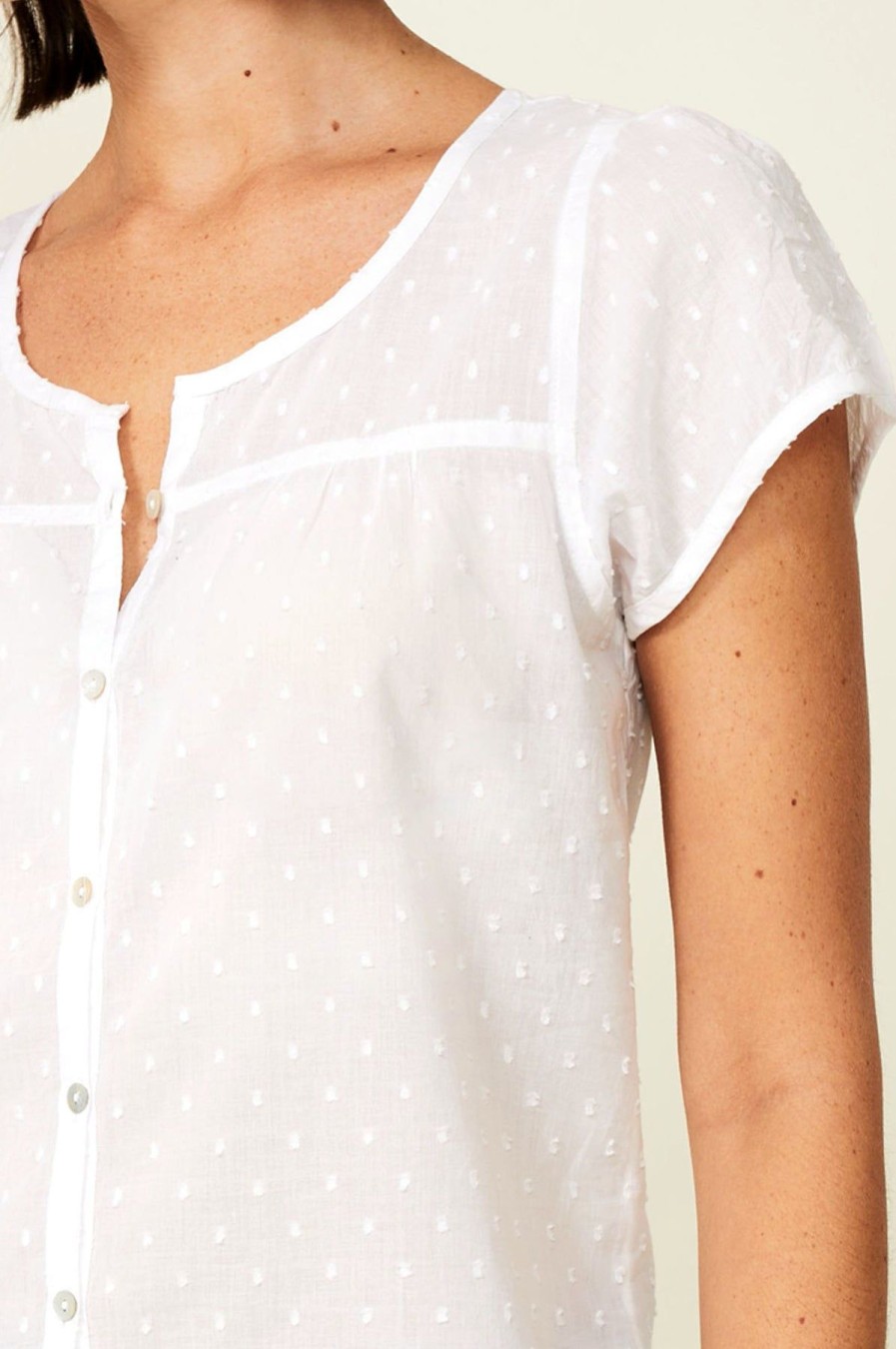 Womenm Aspiga Tops | Lisbon Dobby Shirt