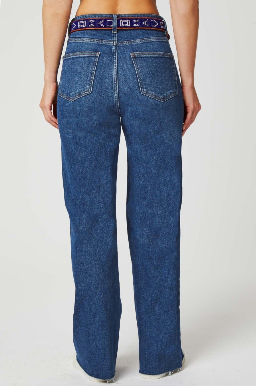 Womenm Aspiga Trousers | Wide Leg Denim Jean