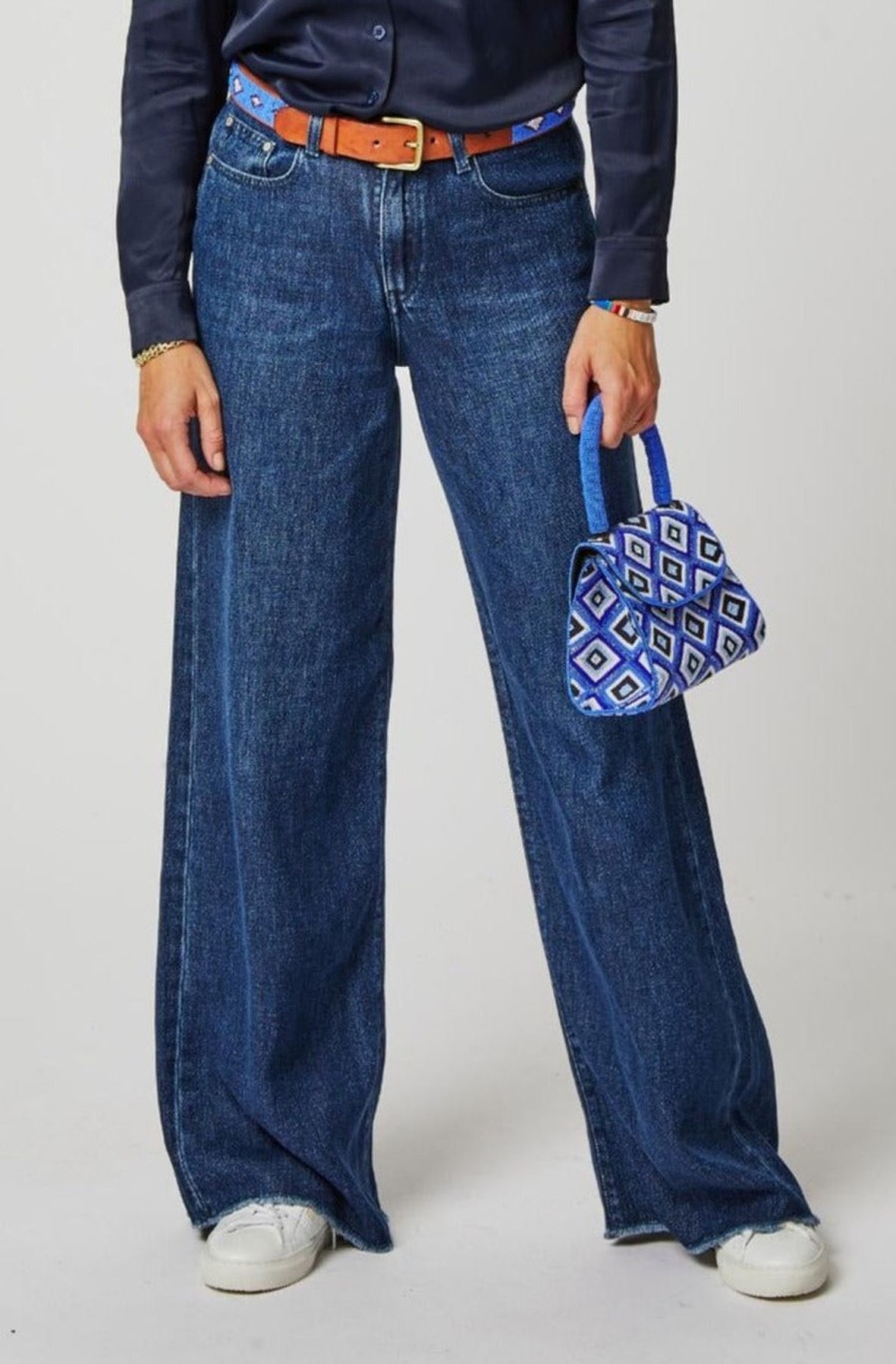 Womenm Aspiga Trousers | Jude Wide Leg Jeans