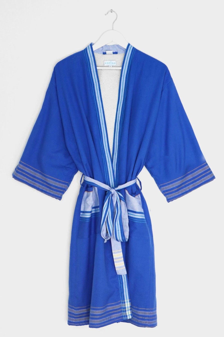 Men Aspiga Loungewear | Unisex Kikoy And Towelling Dressing Gown