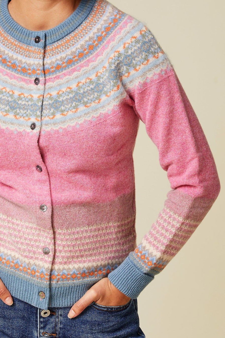 Womenm Aspiga Knitwear | Alpine Merino Wool Cardigan