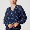 Womenm Aspiga Tops | Octavia Printed Raglan Blouse