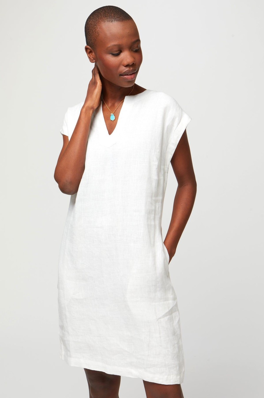 Womenm Aspiga Dresses | Dori Linen Dress