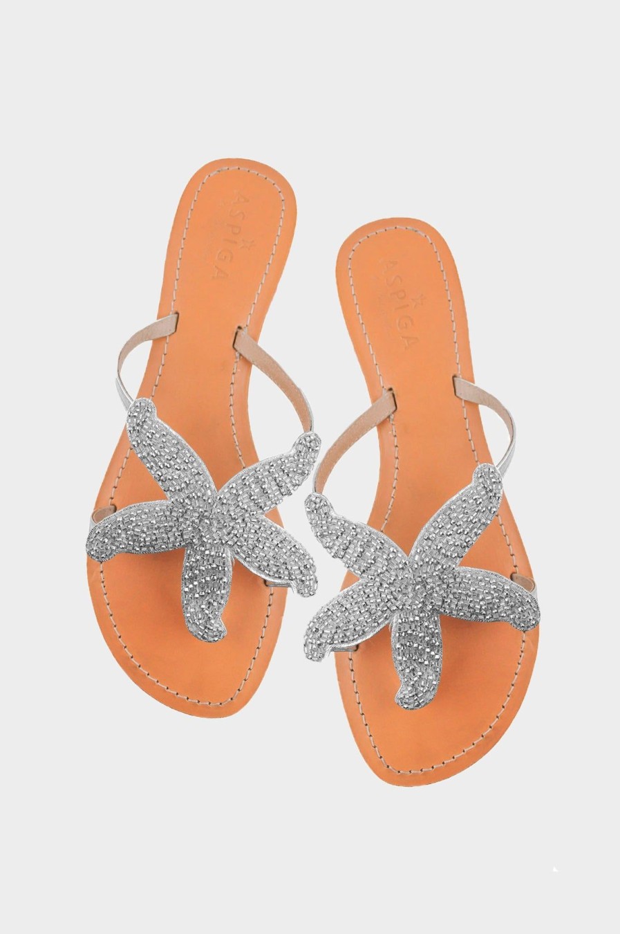 Womenm Aspiga Sandals | Starfish Leather Sandals