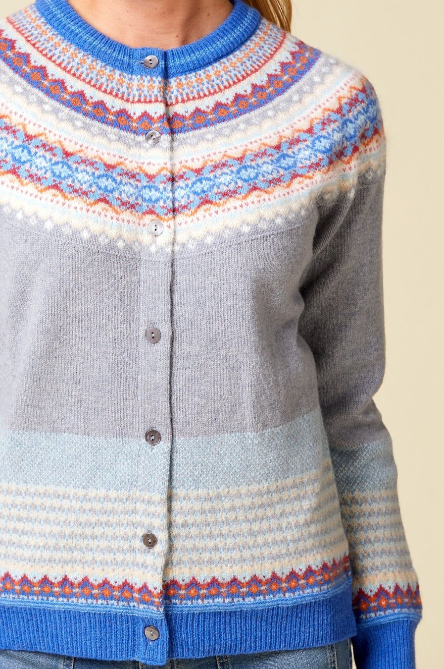 Womenm Aspiga Knitwear | Alpine Merino Wool Cardigan