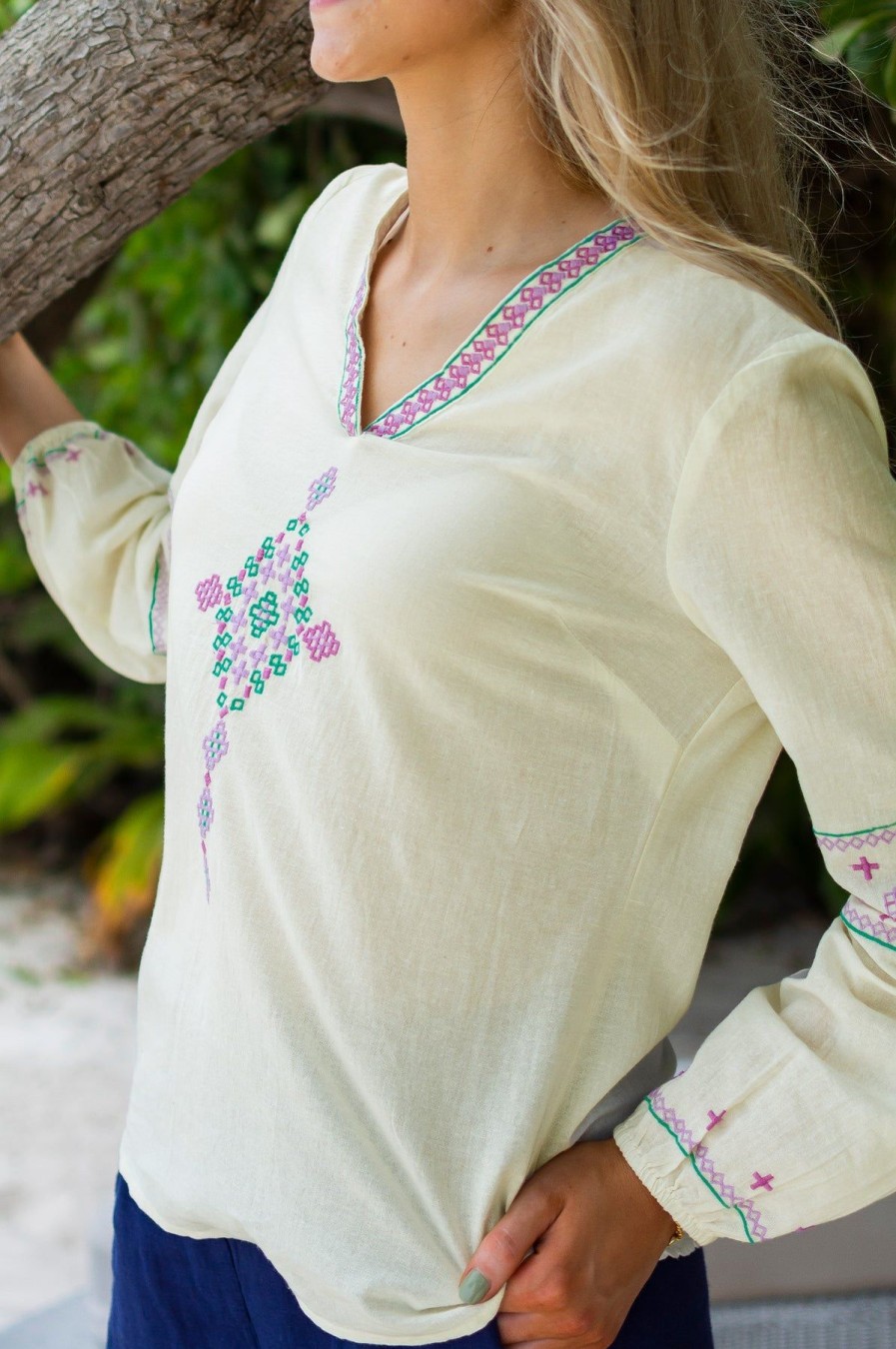 Womenm Aspiga Tops | Meenu Blouse