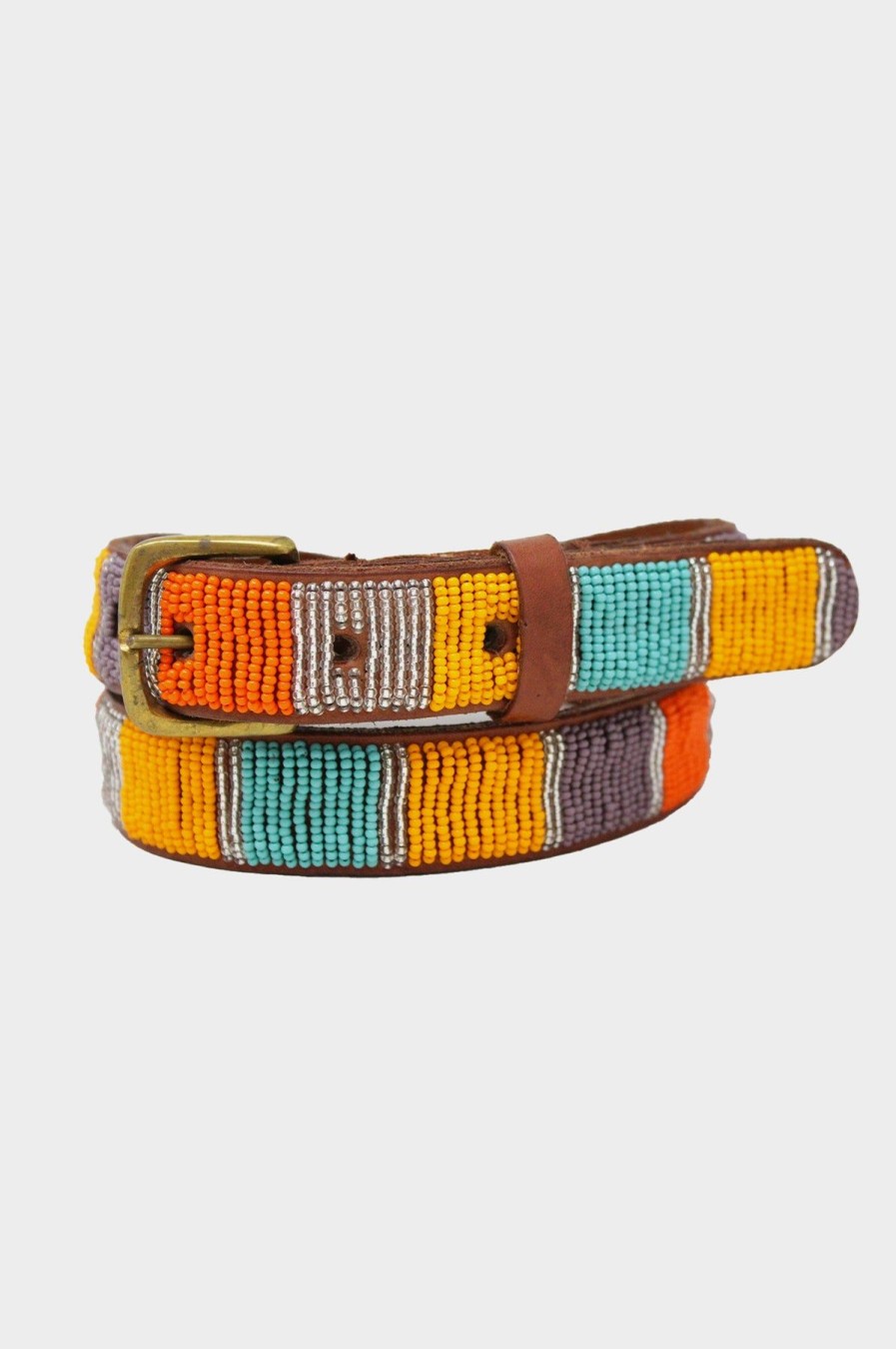 Accessories Aspiga | Fully Beaded Block Belt