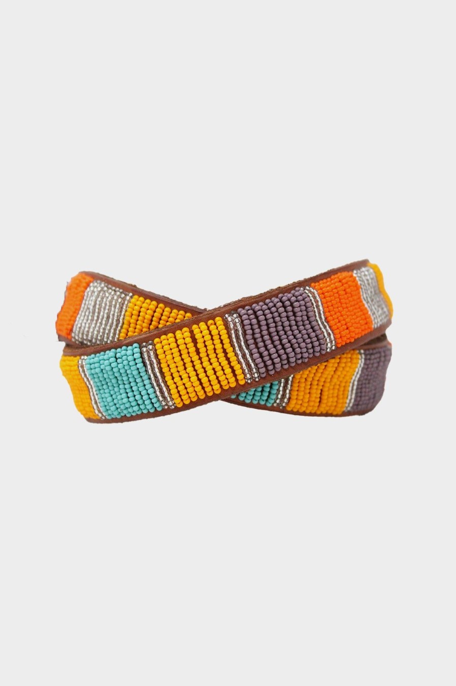 Accessories Aspiga | Fully Beaded Block Belt