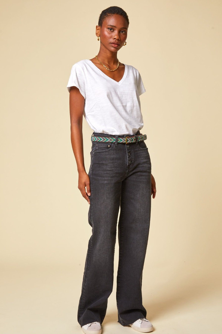 Womenm Aspiga Trousers | Straight Leg Jeans