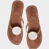 Womenm Aspiga Kenyan Sandals | Disc Leather Sandals