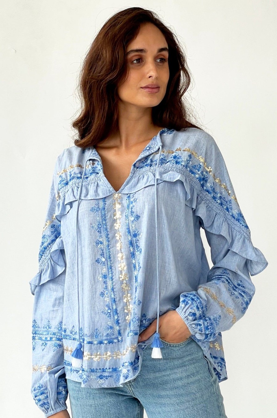 Womenm Aspiga Tops | Lamballe Blouse