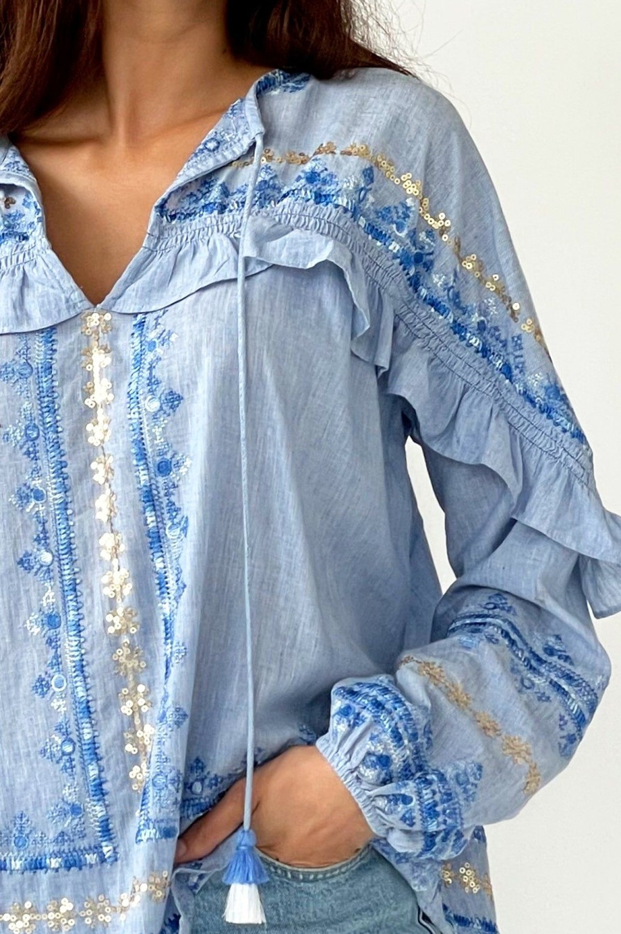 Womenm Aspiga Tops | Lamballe Blouse