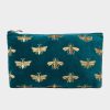 Accessories Aspiga | Honey Bee Velvet Everyday Pouch