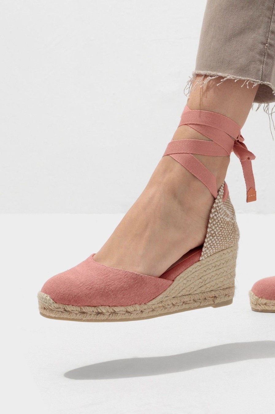 Womenm Aspiga Heels & Espadrilles | Carina Canvas Wedge Espadrilles