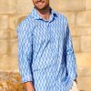 Men Aspiga Shirts | Men'S Printed Cotton Shirt